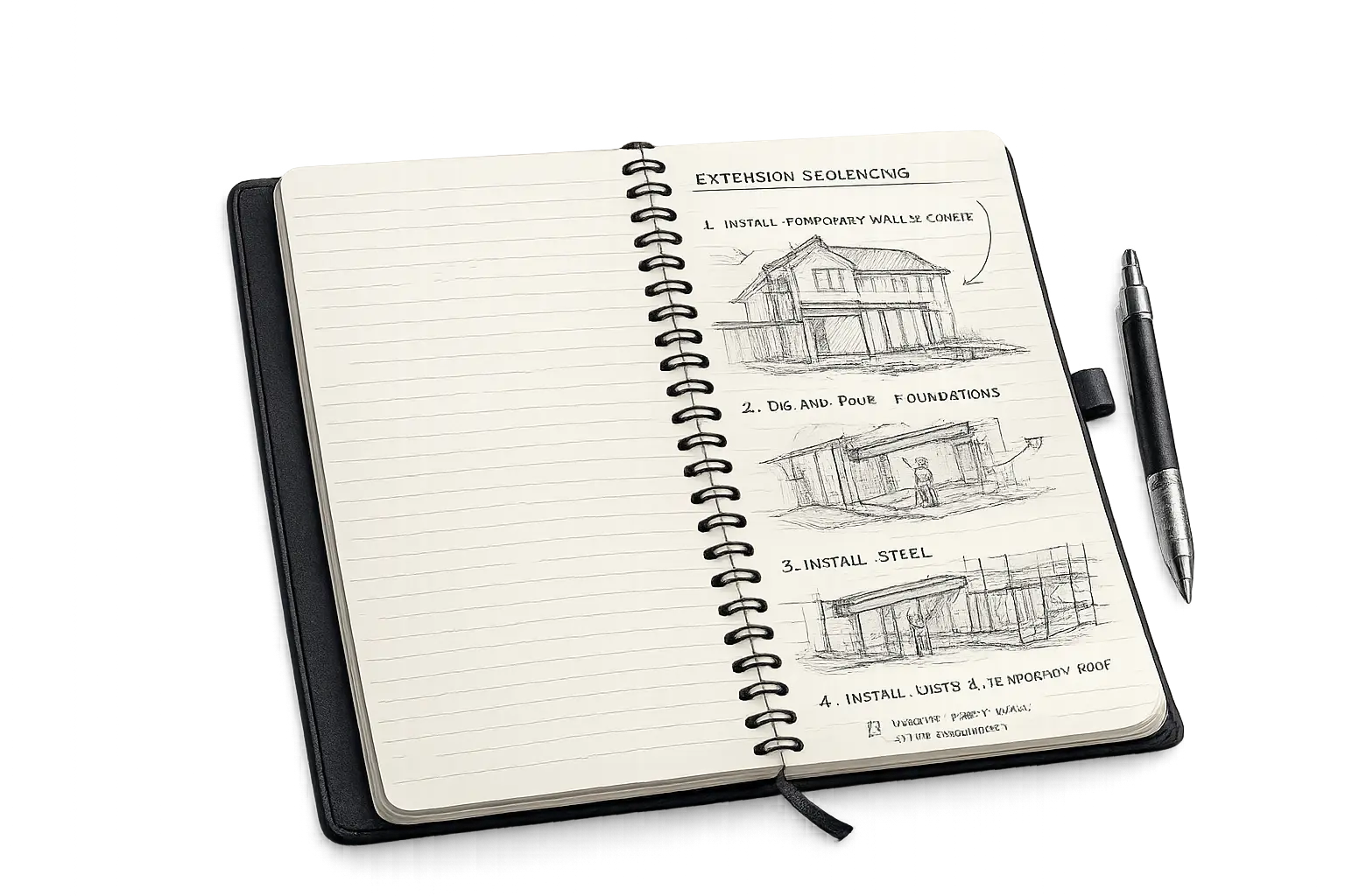 Sequencing sketches notebook